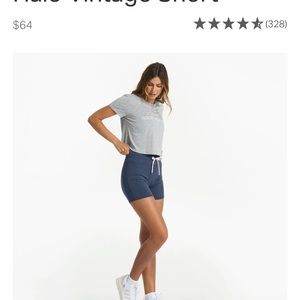 Vuori halo vintage medium azure heather short